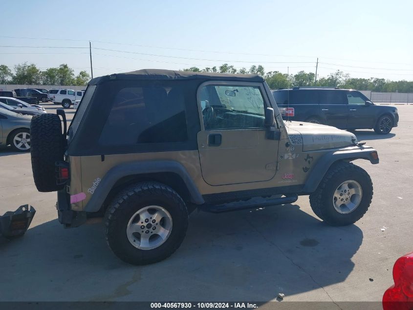 2004 Jeep Wrangler X VIN: 1J4FA39S24P715902 Lot: 40567930