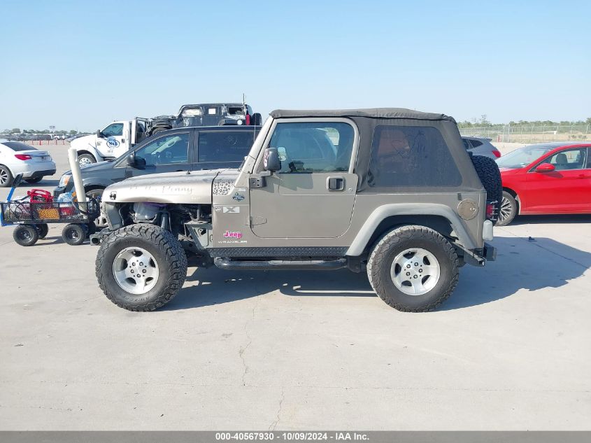 2004 Jeep Wrangler X VIN: 1J4FA39S24P715902 Lot: 40567930