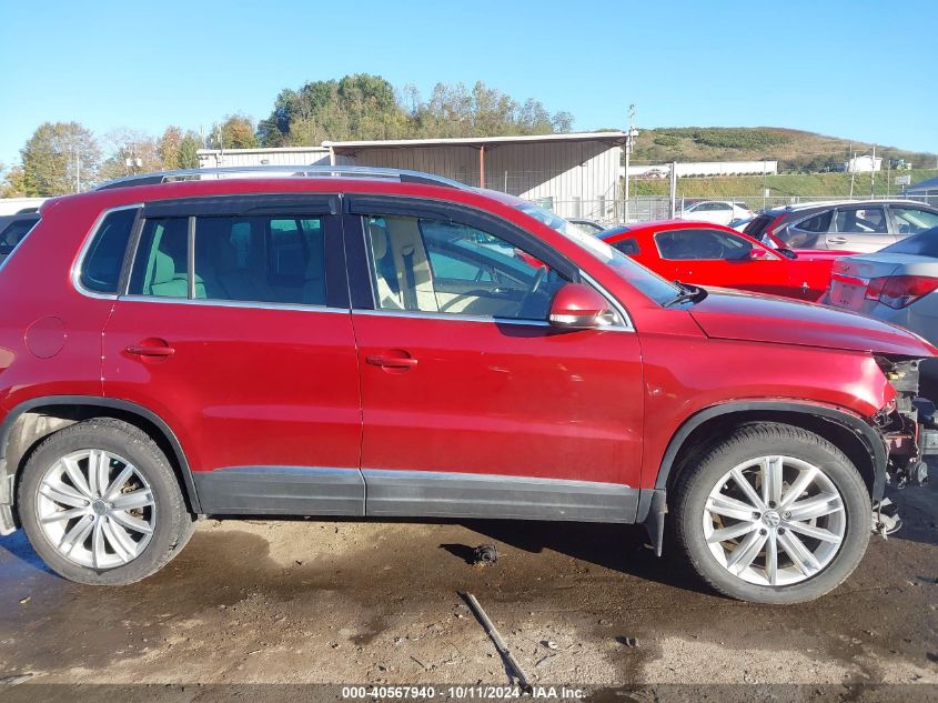 2016 VOLKSWAGEN TIGUAN SE - WVGBV7AX2GW050917