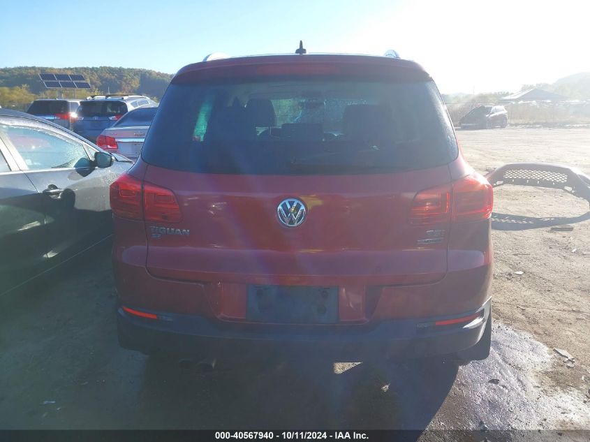 WVGBV7AX2GW050917 2016 Volkswagen Tiguan Se