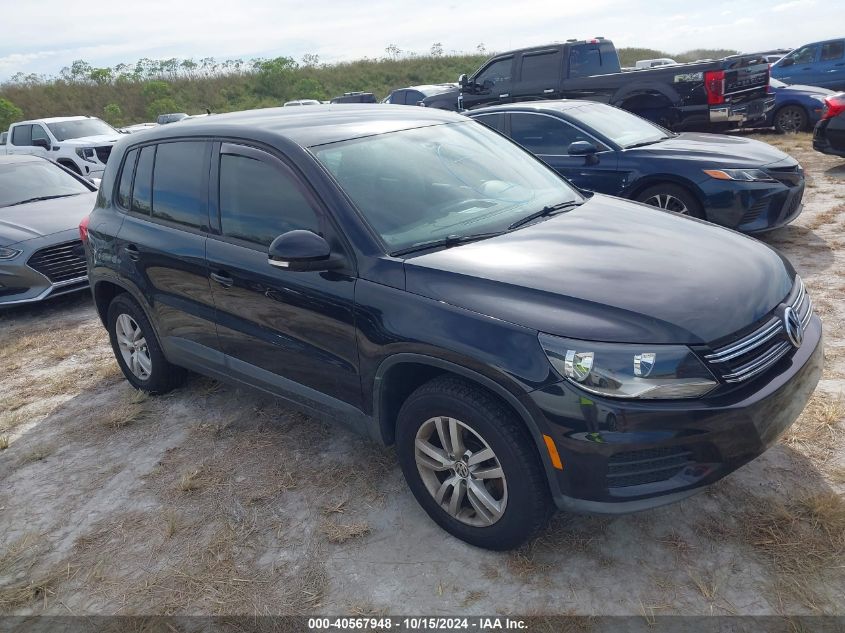 2014 VOLKSWAGEN TIGUAN S - WVGAV3AXXEW528082