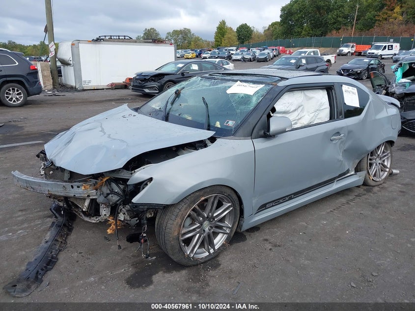 2011 TOYOTA SCION TC VIN: JTKJF5C76B3010017