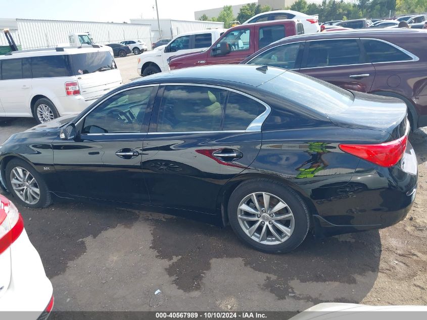 2017 Infiniti Q50 3.0T Premium VIN: JN1EV7AR9HM835891 Lot: 40567989