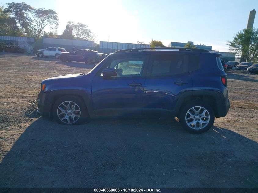 2017 Jeep Renegade Latitude Fwd VIN: ZACCJABB0HPE40739 Lot: 40568005