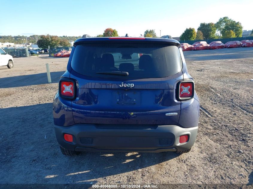 2017 Jeep Renegade Latitude Fwd VIN: ZACCJABB0HPE40739 Lot: 40568005