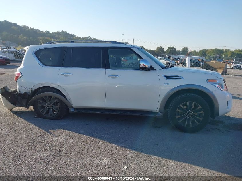 2018 Nissan Armada Platinum VIN: JN8AY2NEXJ9730934 Lot: 40568049