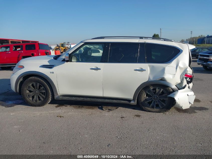 2018 Nissan Armada Platinum VIN: JN8AY2NEXJ9730934 Lot: 40568049