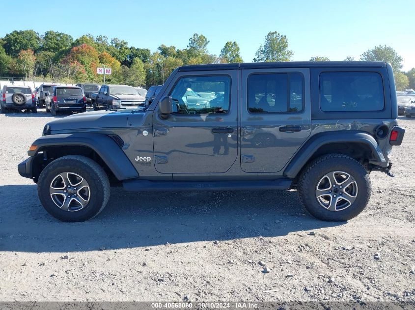 2021 Jeep Wrangler Unlimited Sport S 4X4 VIN: 1C4HJXDN4MW542736 Lot: 40568060