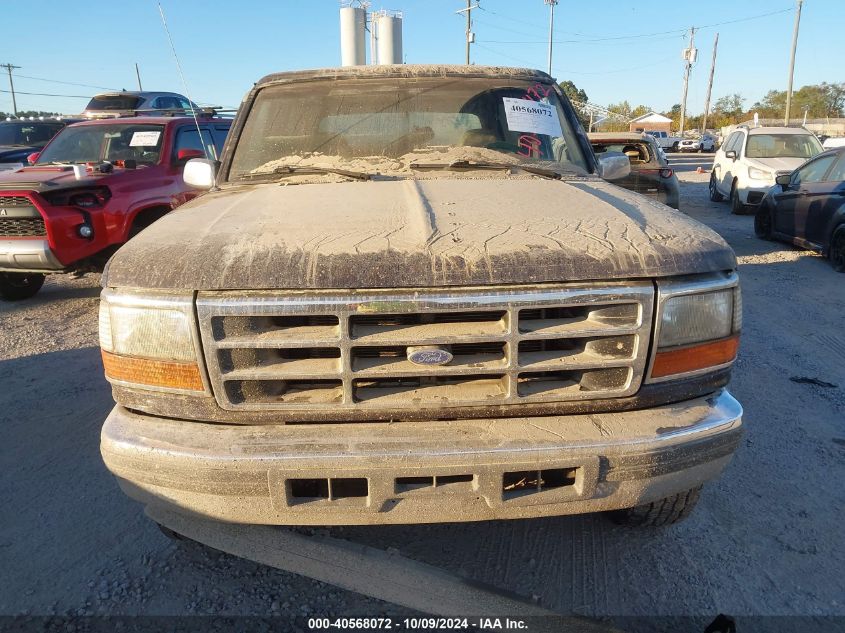 1995 Ford Bronco U100 VIN: 1FMEU15H1SLB58715 Lot: 40568072