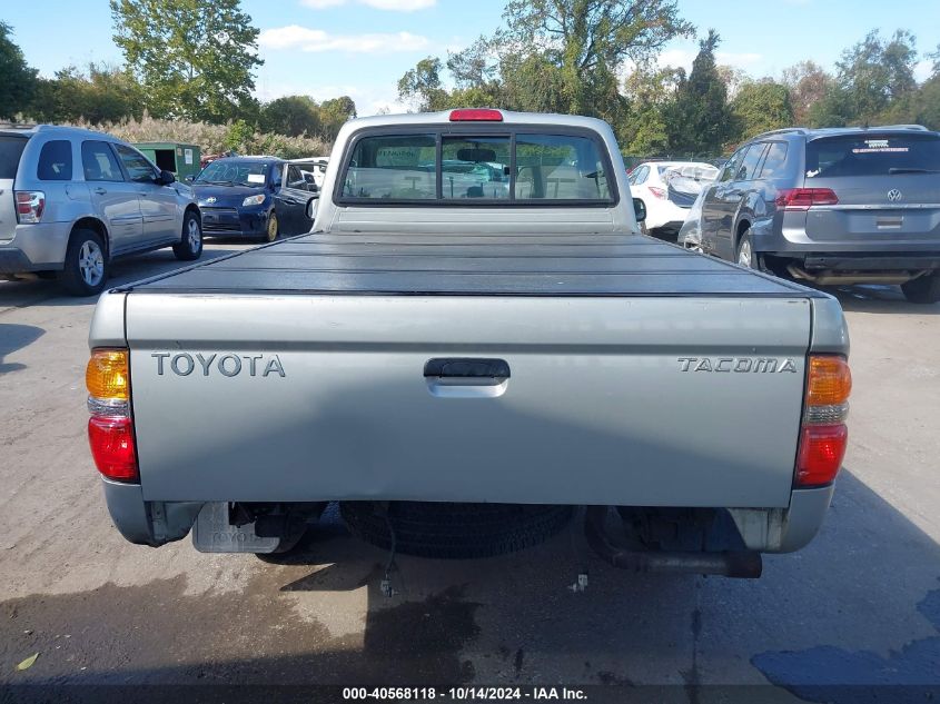 2004 Toyota Tacoma VIN: 5TENL42N74Z443264 Lot: 40568118