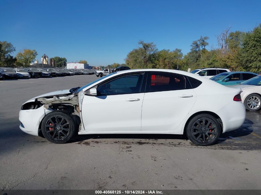 2013 Dodge Dart Gt VIN: 1C3CDFCB8DD325659 Lot: 40568125