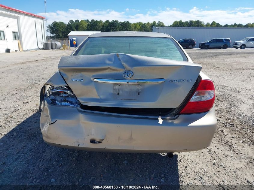 2003 Toyota Camry Le VIN: 4T1BE32K23U225622 Lot: 40568153