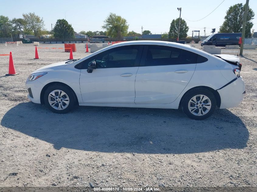 2019 Chevrolet Cruze Ls VIN: 1G1BC5SM3K7123744 Lot: 40568170