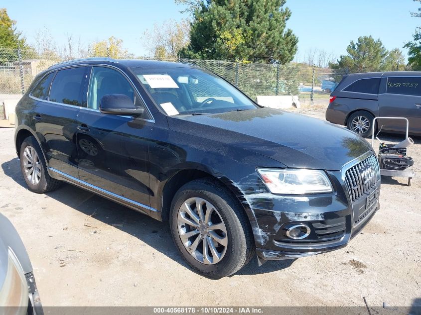 2014 Audi Q5 2.0T Premium VIN: WA1LFAFP4EA128095 Lot: 40568178