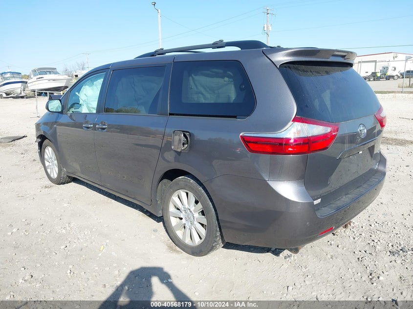 VIN 5TDDZ3DC2HS152285 2017 TOYOTA SIENNA XLE/LIMITED