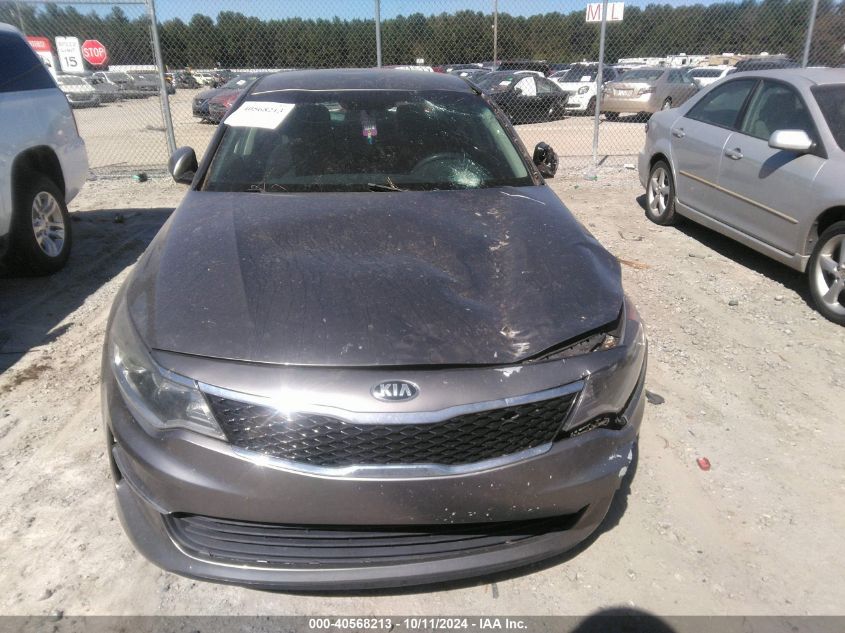 2018 Kia Optima Lx VIN: 5XXGT4L33JG205296 Lot: 40568213