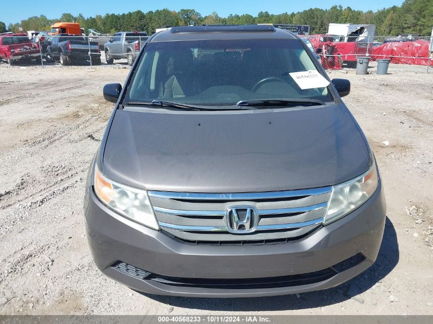 5FNRL5H62DB091624 2013 Honda Odyssey Ex-L