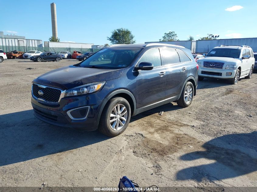 5XYPG4A30GG181826 2016 Kia Sorento 2.4L Lx