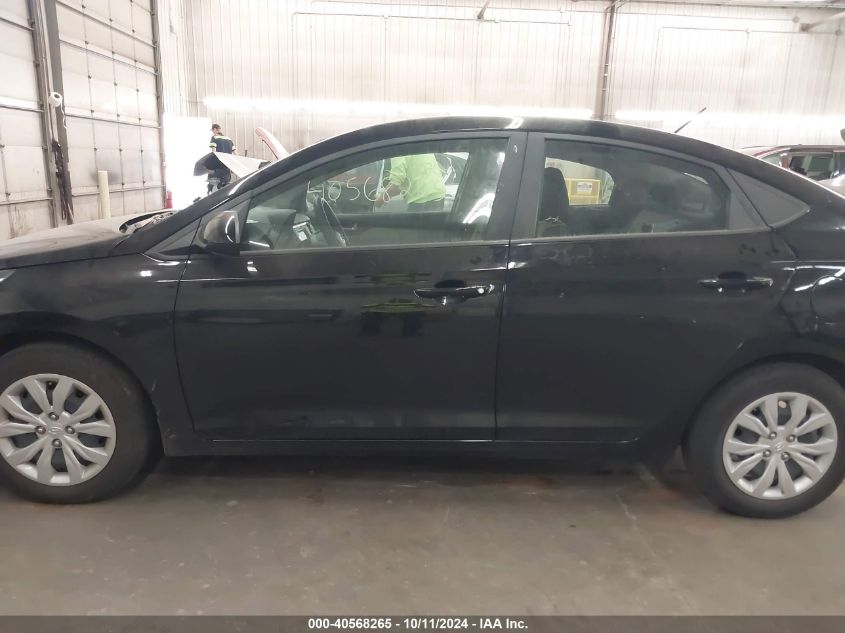 2022 Hyundai Accent Se VIN: 3KPC24A63NE160521 Lot: 40568265