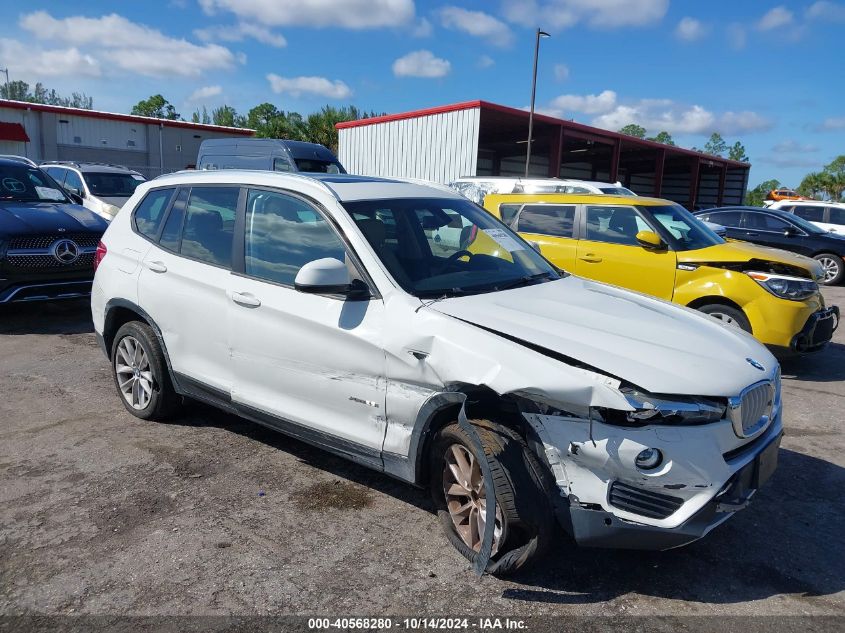 VIN 5UXWX9C56H0T13372 2017 BMW X3, Xdrive28I no.1