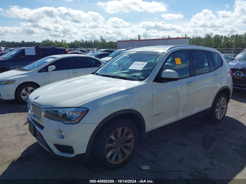 VIN 5UXWX9C56H0T13372 2017 BMW X3, Xdrive28I no.2