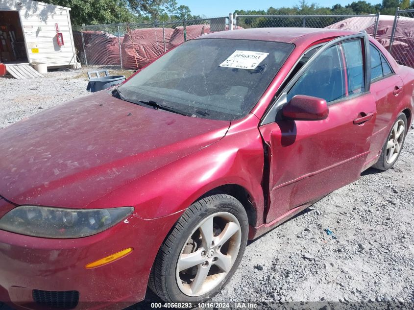 2008 Mazda Mazda6 I Sport Ve VIN: 1YVHP80C585M10597 Lot: 40568293