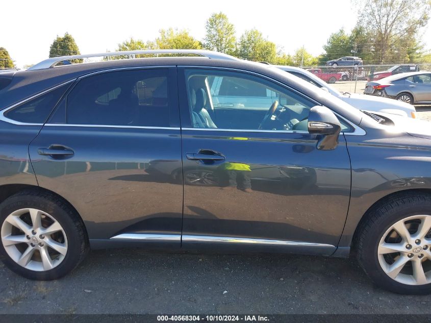 2010 Lexus Rx 350 VIN: 2T2BK1BA6AC035885 Lot: 40568304