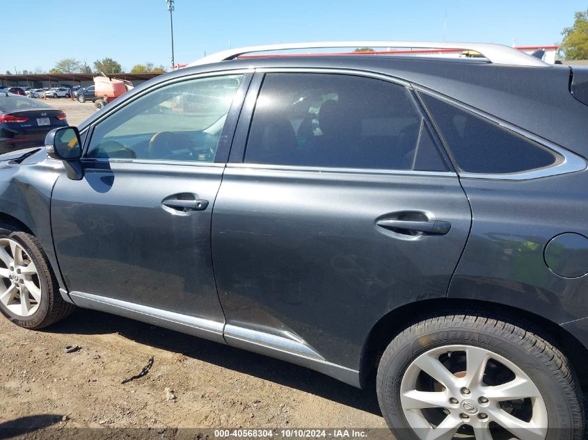 2010 Lexus Rx 350 VIN: 2T2BK1BA6AC035885 Lot: 40568304