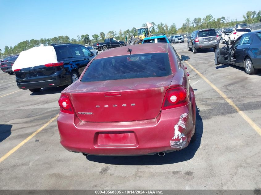 2014 Dodge Avenger Se VIN: 1C3CDZAG4EN219544 Lot: 40568305