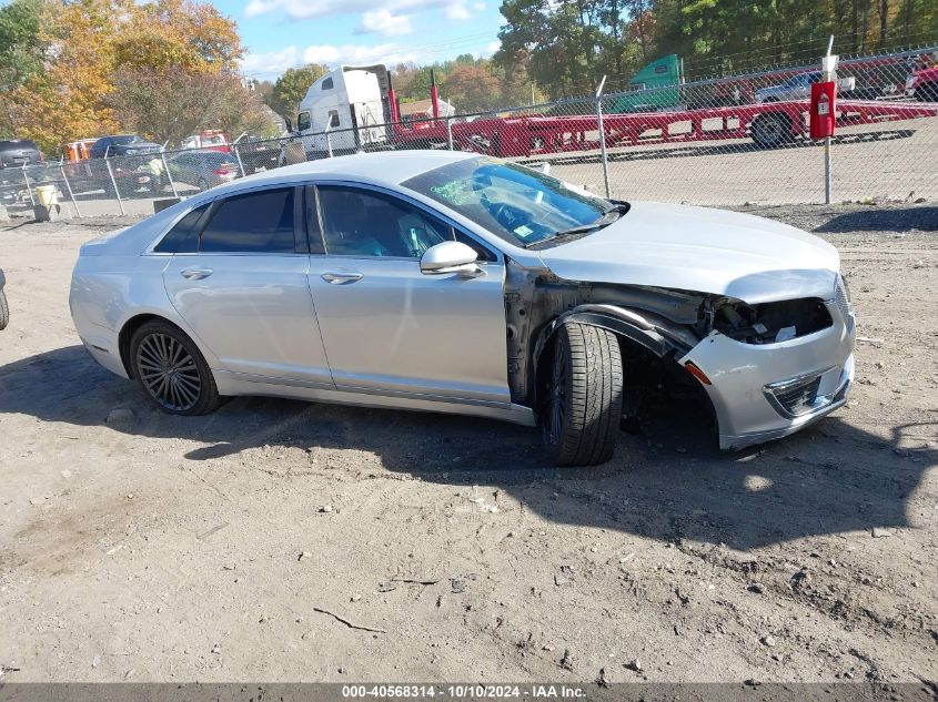 2018 Lincoln Mkz Reserve VIN: 3LN6L5E95JR600077 Lot: 40568314