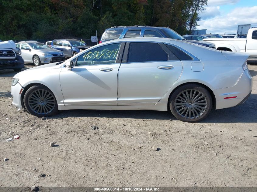 2018 Lincoln Mkz Reserve VIN: 3LN6L5E95JR600077 Lot: 40568314