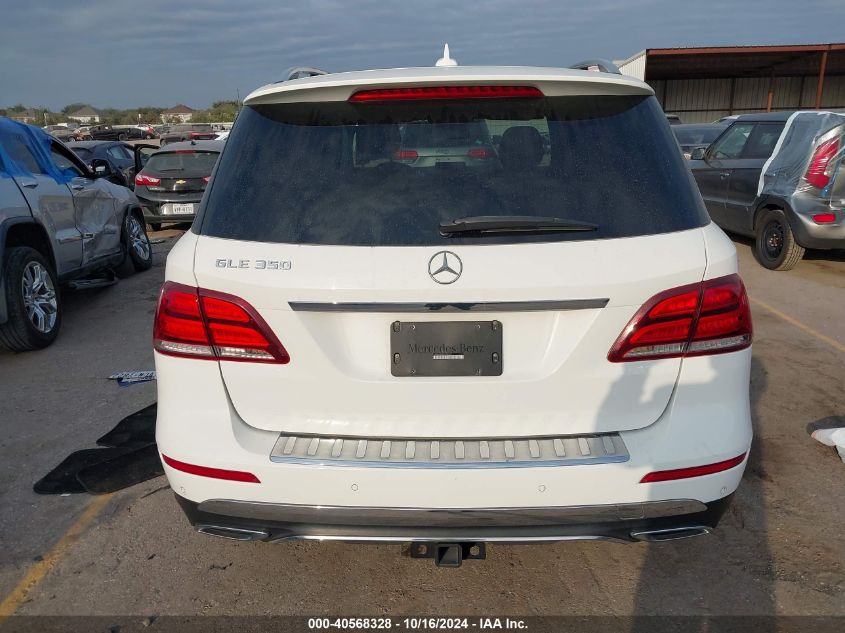 2018 Mercedes-Benz Gle 350 VIN: 4JGDA5JB9JB192967 Lot: 40568328