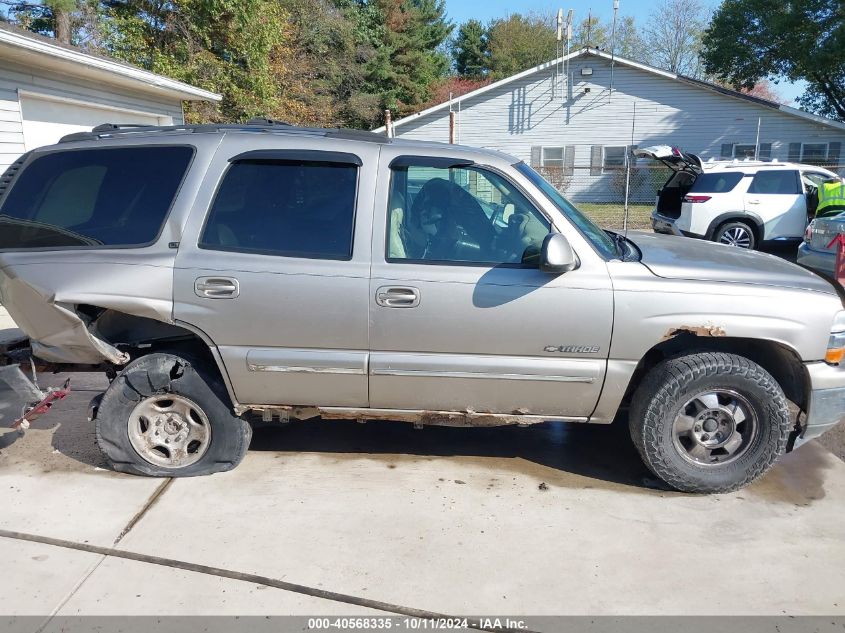 2001 Chevrolet Tahoe Lt VIN: 1GNEK13T31J105341 Lot: 40568335