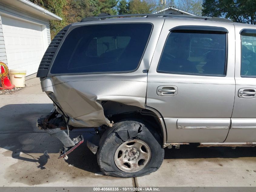 1GNEK13T31J105341 2001 Chevrolet Tahoe Lt