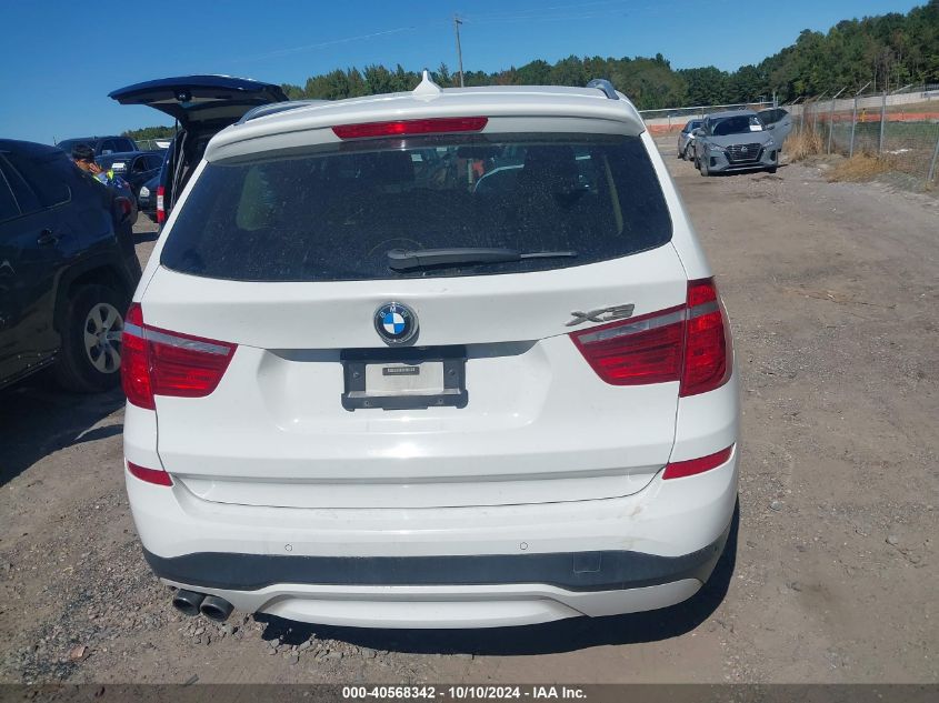 2017 BMW X3 XDRIVE28I - 5UXWX9C57H0T14126