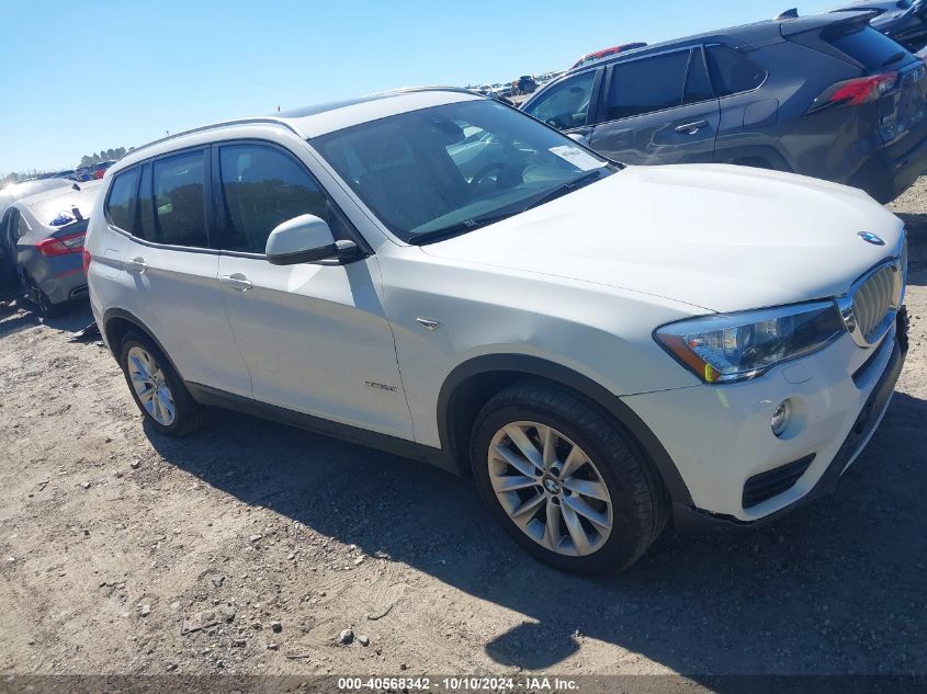 2017 BMW X3 XDRIVE28I - 5UXWX9C57H0T14126