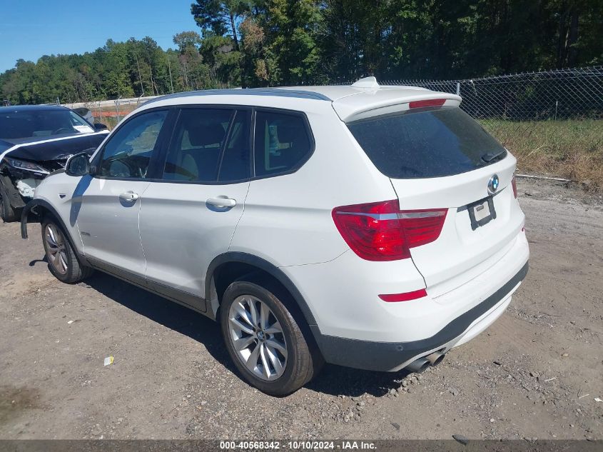 2017 BMW X3 XDRIVE28I - 5UXWX9C57H0T14126