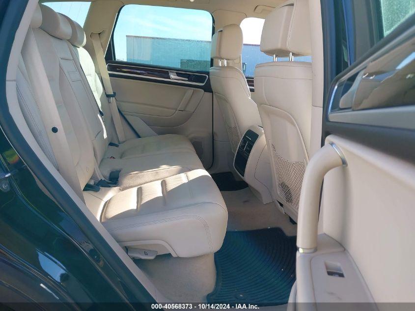 2016 VOLKSWAGEN TOUAREG VR6 LUX - WVGEF9BP9GD011581