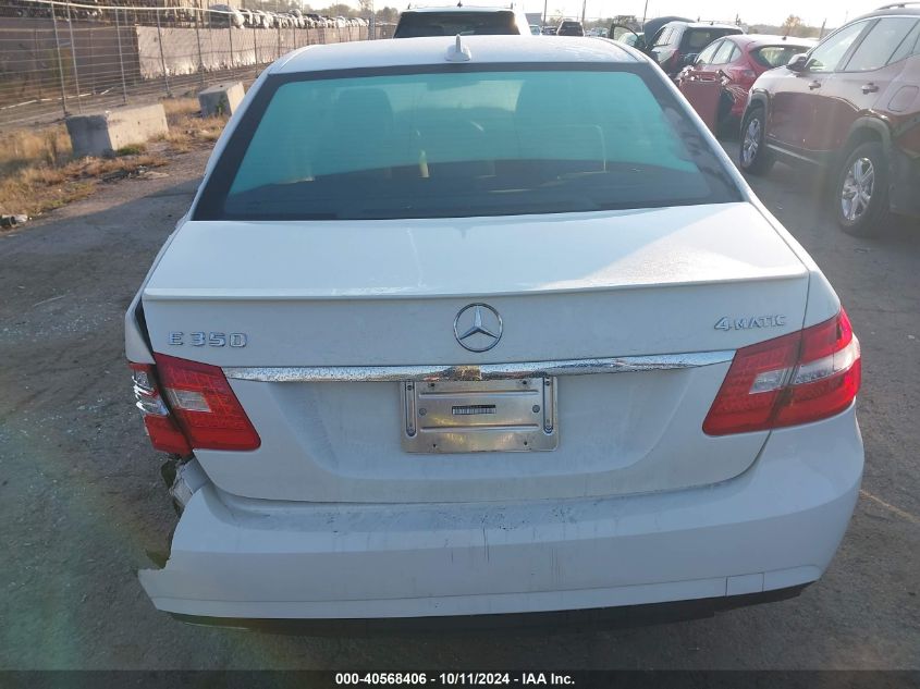 2011 Mercedes-Benz E 350 4Matic VIN: WDDHF8HB3BA431148 Lot: 40568406