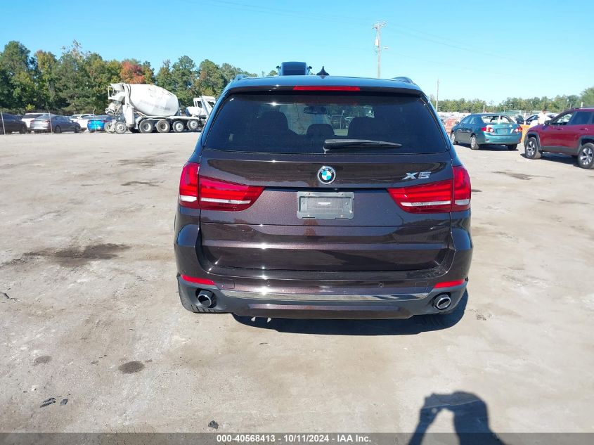 2017 BMW X5 xDrive35I VIN: 5UXKR0C57H0V66463 Lot: 40568413