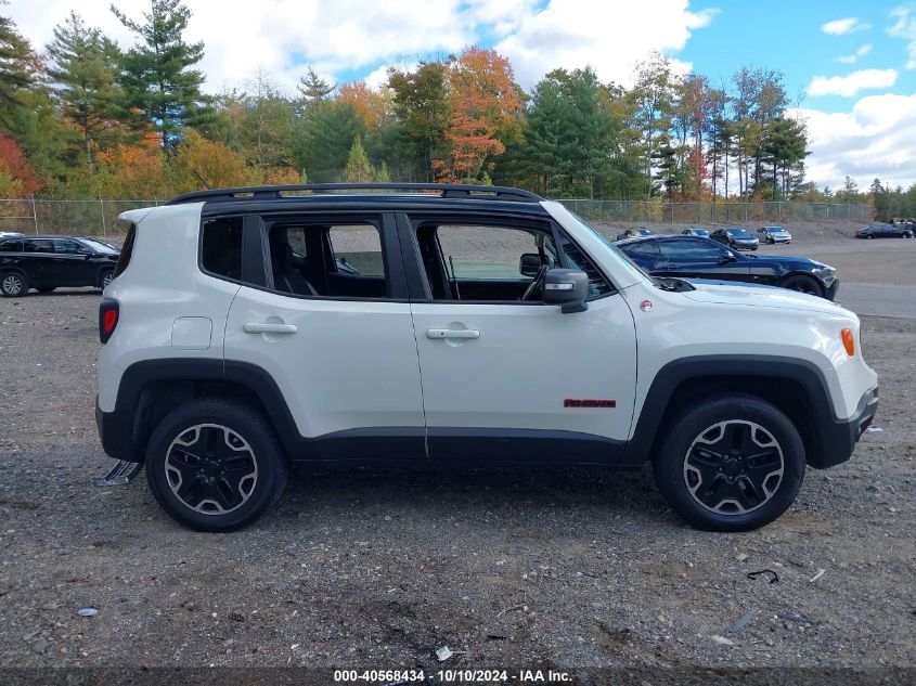 2016 Jeep Renegade Trailhawk VIN: ZACCJBCT6GPE16148 Lot: 40568434