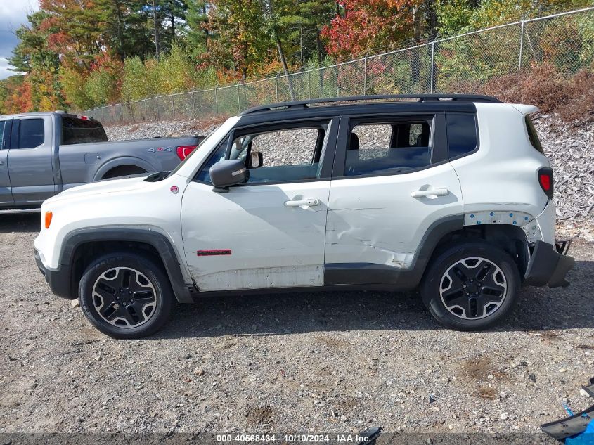 2016 Jeep Renegade Trailhawk VIN: ZACCJBCT6GPE16148 Lot: 40568434