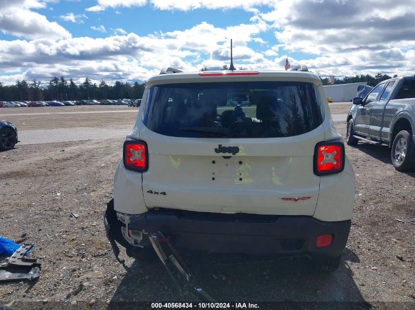 2016 Jeep Renegade Trailhawk VIN: ZACCJBCT6GPE16148 Lot: 40568434