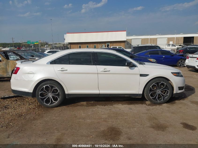 2018 Ford Taurus Sho VIN: 1FAHP2KT3JG137949 Lot: 40568451