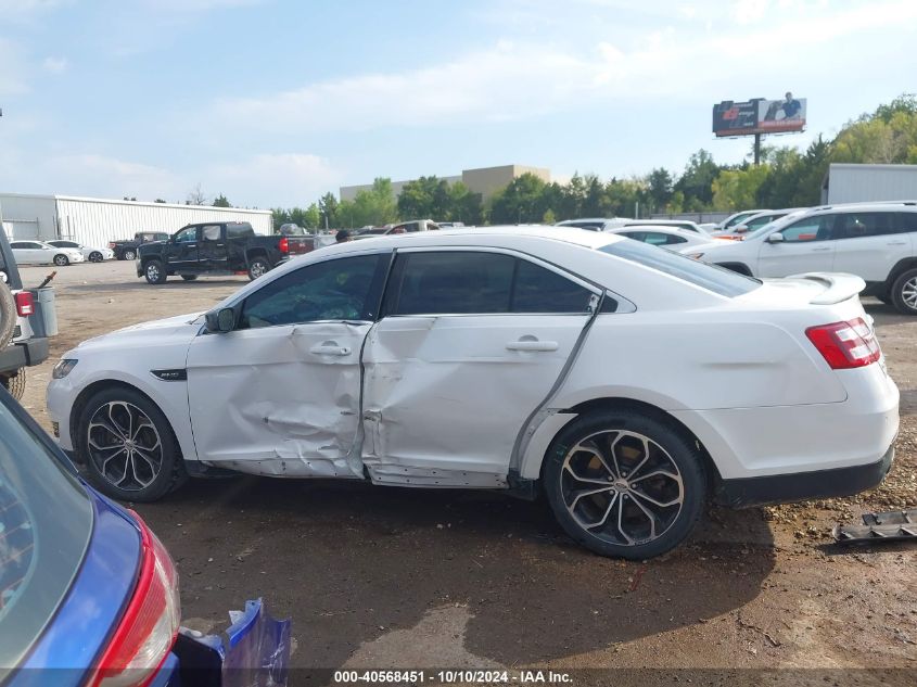 2018 Ford Taurus Sho VIN: 1FAHP2KT3JG137949 Lot: 40568451