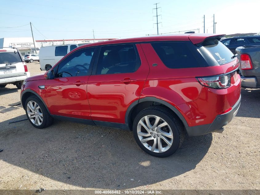 2015 Land Rover Discovery Sport Hse VIN: SALCR2BG4FH544223 Lot: 40568452