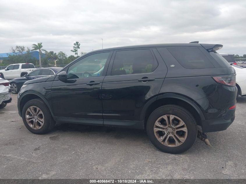 2020 Land Rover Discovery Sport S VIN: SALCJ2FX4LH834118 Lot: 40568472