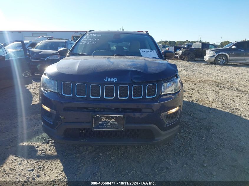 2017 Jeep New Compass Sport Fwd VIN: 3C4NJCAB8HT681978 Lot: 40568477