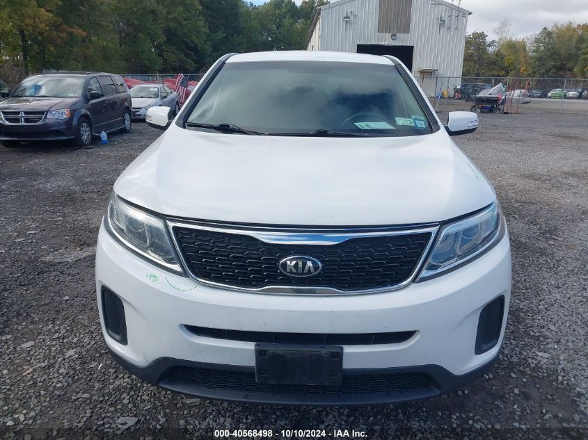 5XYKTCA63EG501678 2014 Kia Sorento Lx