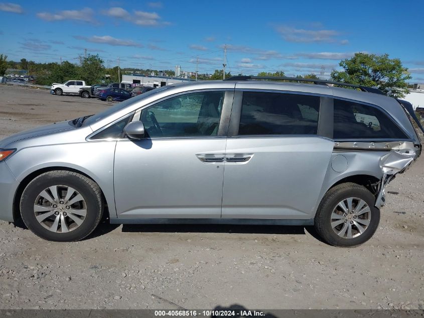 5FNRL5H67EB052156 2014 Honda Odyssey Ex-L